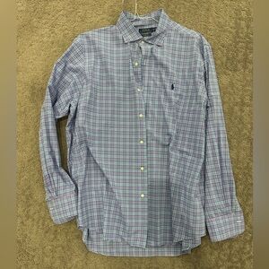 Men’s polo, Ralph Lauren classic fit 100% cotton extra large dress shirt